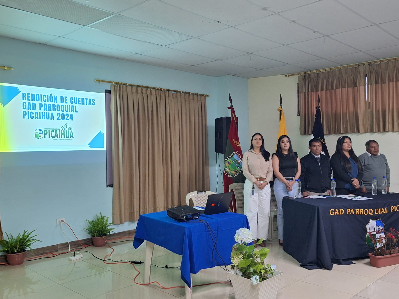 EL GADP PICAIHUA REALIZÓ LA RENDICIÓN DE CUENTAS 2024